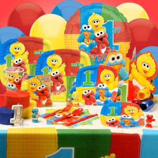 Sesame Street Elmo 1st Birthday Party Supplies You Pick Tablecover