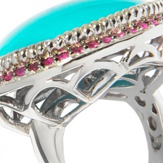 Rarities Fine Jewelry with Carol Brodie Turquoise and Ruby Sterling