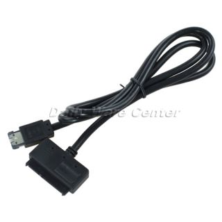 eSATA USB Combo Power eSATA to 2 5 SATA 22Pin 7 15pin HDD Female Cable