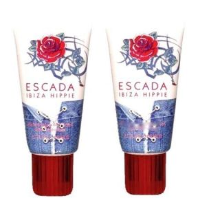 Escada Ibiza Hippie Perfume Body Lotion & Bath Gel full size Free
