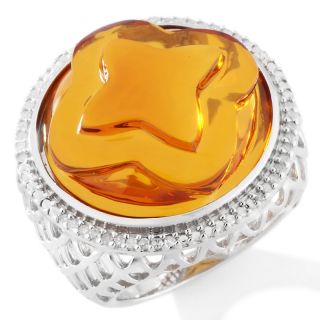 147 330 age of amber age of amber diamond accented carved amber star