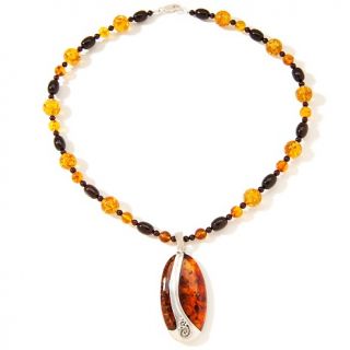 144 251 age of amber age of amber multi colored amber beaded sterling