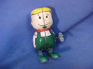 1963 Marx Tin Wind Up Elroy Jetson Walking Toy Figure