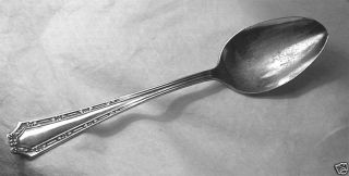 Fairfield Silver Plate Tablespoon Worn No Monogram