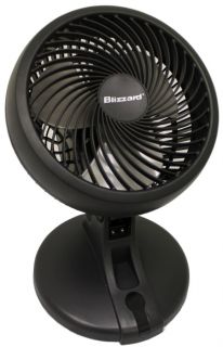 New Holmes HAOF910 Blizzard Table Fan Oscillating with Removable Grill