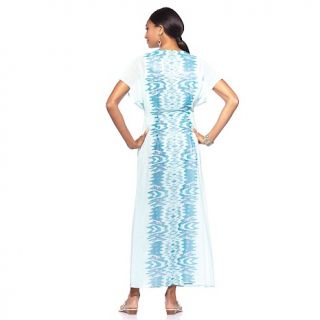 American Glamour Badgley Mischka Printed Sequin Dress