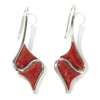 215 145 mine finds by jay king jay king red orange coral sterling
