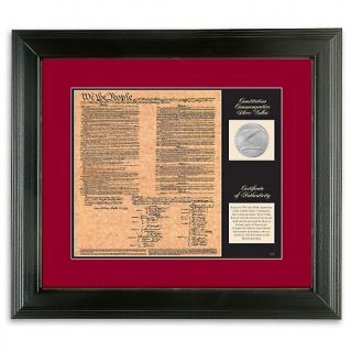 200 146 coin collector framed facsimile united states constitution