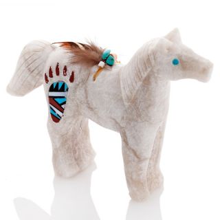  alabaster multigem horse figurine rating 1 $ 159 90 s h $ 6