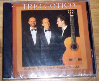 Trio Gotico Zarzuelas Gismonti Piazzolla Bach CD SEALED