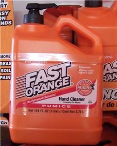 fast orange pumice hand cleaner 1 gallon brand new