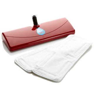 160 355 h2o h2o mop x5 extra large red mop head with two microfiber
