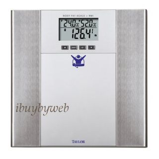Taylor Biggest Loser 5568BL Body Fat Body Water Scale