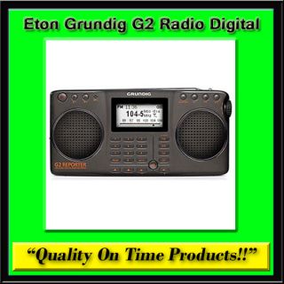 New Eton Grundig G2 Radio Digital AM FM SW Shortwave Receiver Band