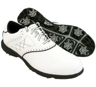 New Womens Etonic Sport Tech Golf Shoes White Black Size 6 5 M RETAIL