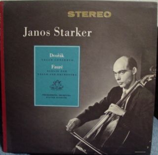 JANOS STARKER dvorak faure LP Mint  ANGEL S 35417 Vinyl Record