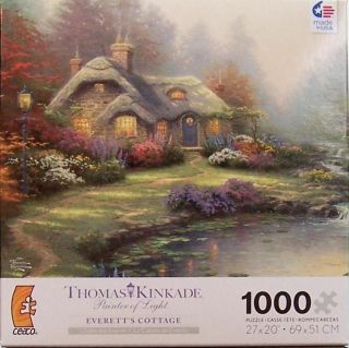Thomas Kinkade Jigsaw Puzzle Everetts Cottage 3310 6