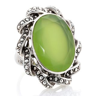 175 346 nicky butler 15 50ct peri chalcedony sterling silver oval ring