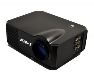 FAVI New Man Cave Home Theater Package Projector + Projection Screen