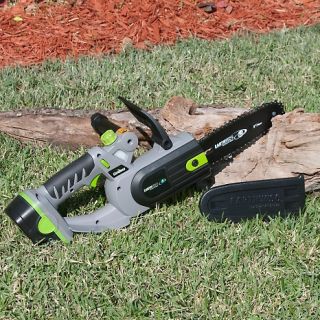 405 165 earthwise earthwise 18 volt cordless 8 chain saw with charger