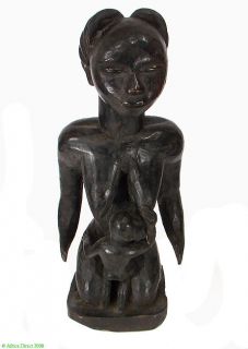 title fante maternity mother and child figure type of object carving
