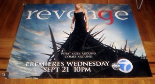 Revenge ABC TV 5ft Poster Emily Van Camp Vancamp XXL