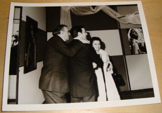 Federico Fellini Giulietta Masina Photograph Munchner Stadtmuseum