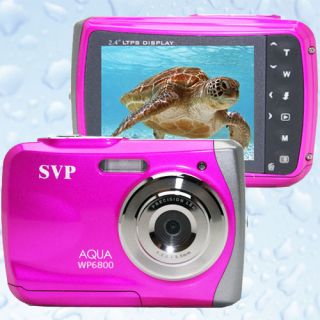  18MP Underwater Digital Camera Camcorder Waterproof to 10 Feet