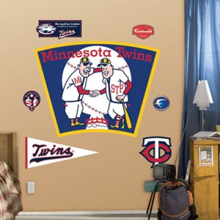 Fathead Wall Graphics Set Minnesota Twins Logo 6363248