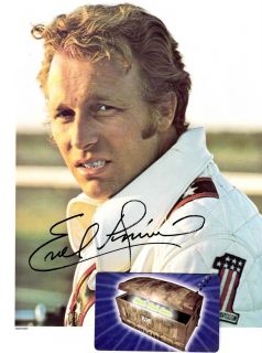 Evel Knievel Personal HUGE Business Card Autographed JSA Cert