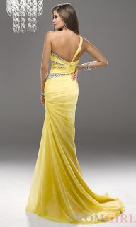 2013 Sexy One Shoulder Evening Dresses Beaded Party Formal Prom