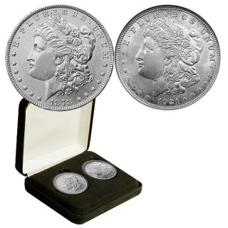 and 1921 first and last morgan silver dollar set rating 2 $ 209 95 or