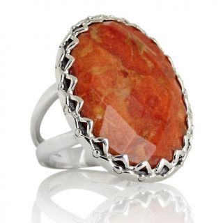 209 941 himalayan gems bold oval gemstone sterling silver ring rating