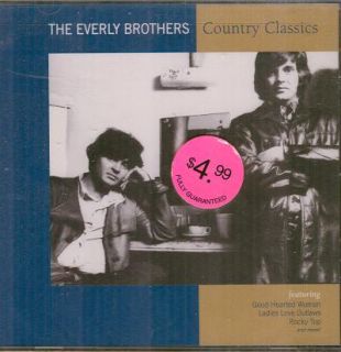 he everly brothers country classics cd on the cd are 1 brand new