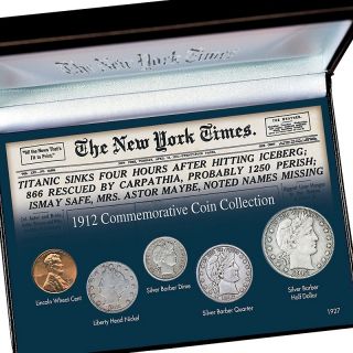 200 191 coin collector titanic commemorative headline and 1912 coin