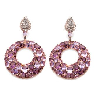 205 993 joan boyce my complete fantasy rosetone clip on drop earrings