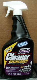 GUNK Purple concentrated degreaser for HOME auto industrial 32 oz