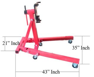 easily disassembles for storage or transport stand is made of heavy