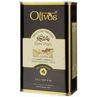 Olivos Extra Virgin 100 Olive Oil 3LITERS 101 FL oz Tin Can