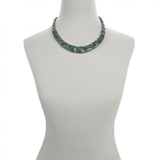 Misty Mountain Green Turquoise Collar Necklace