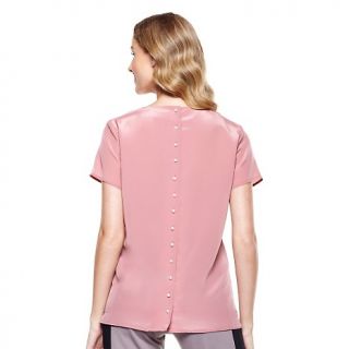 Fashion Tops Blouses twiggy LONDON Woven Blouse with Lace Bow