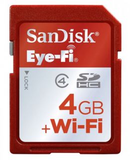 SanDisk 4GB Eye Fi Wireless WiFi SD SDHC Memory Card Wi Fi