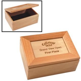 Personalized Maple Jewelry Box Engraved Free Keepsake