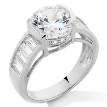 89ct absolute round semi bezel solitaire ring $ 49 95