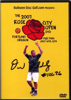 2007 Rose City Open DVD Autographed by Dave Feldberg