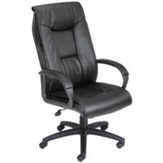 Office Chairs High Back Black Leather Executive Chair