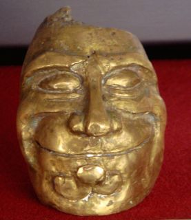 Enrico Caruso Bronze Sculpture Head Caricature Unusual