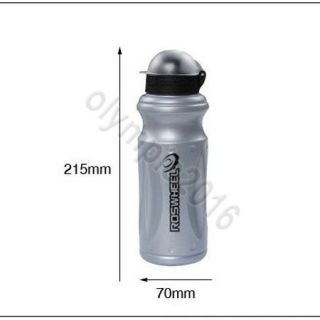  Climbing Mountain Bike Bicycle 600ml 20oz Drink Water Bottle Gray