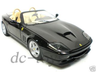 Hot Wheels Elite Ferrari 550 Barchetta Pininfarina 1 18 Black