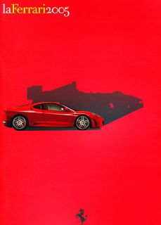  La Ferrari 58 Page Sales Brochure Book Formula Race F430 Spider 575M